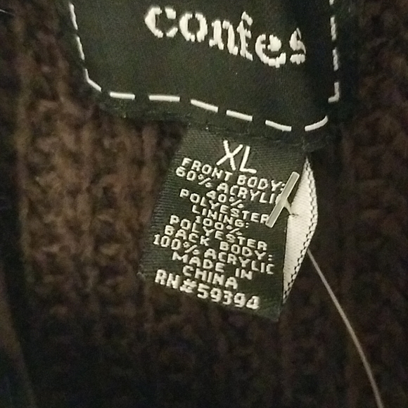 🦄NWT🦄 Faur Fur Vest in XL By Confess - Picture 5 of 9